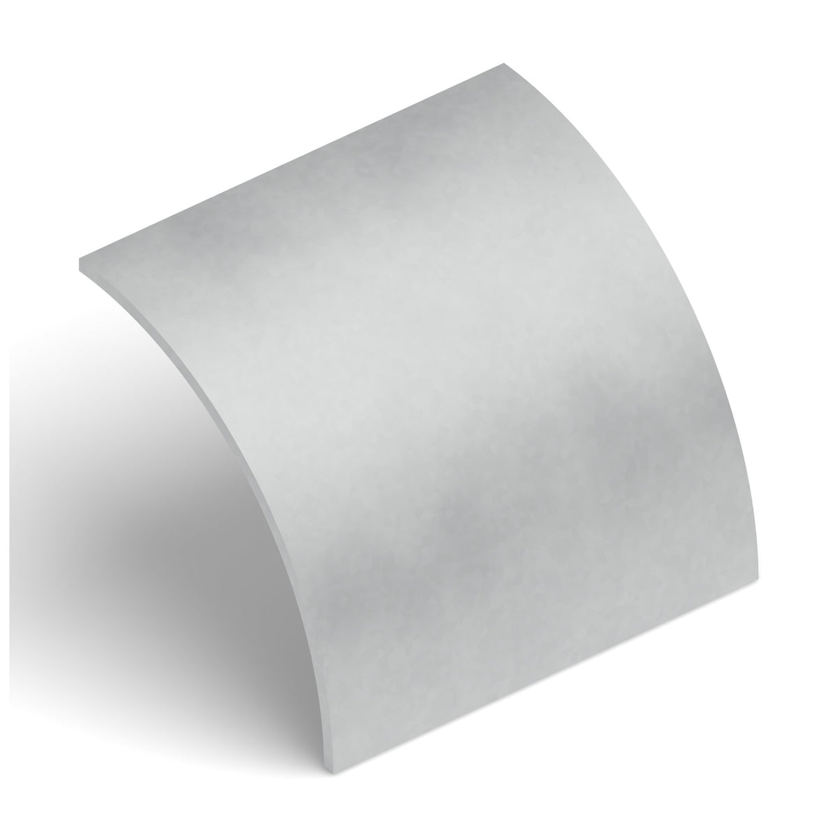 Tapa curva vert. ext. escalerilla/bandeja 500mm galvanizada BDTEC
