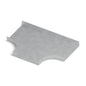 Derivación tee bandeja ranurada 600x100mm galvanizada