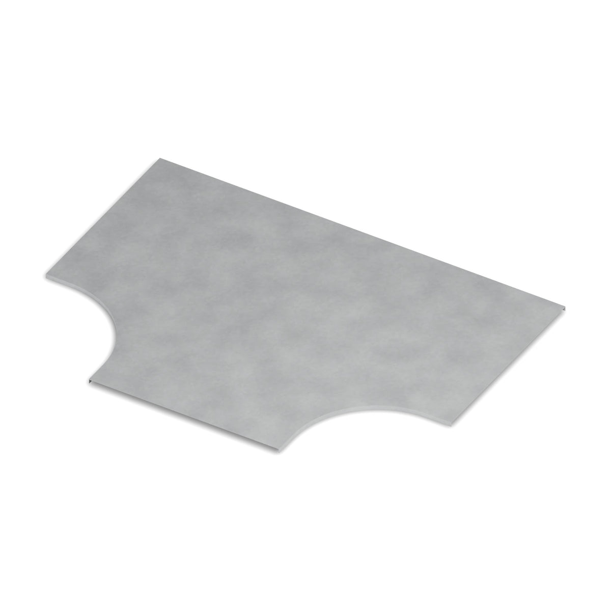 Tapa derivación tee escalerilla/bandeja 600mm galvanizada BDTEC