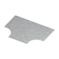 Tapa derivación tee escalerilla/bandeja 600mm galvanizada