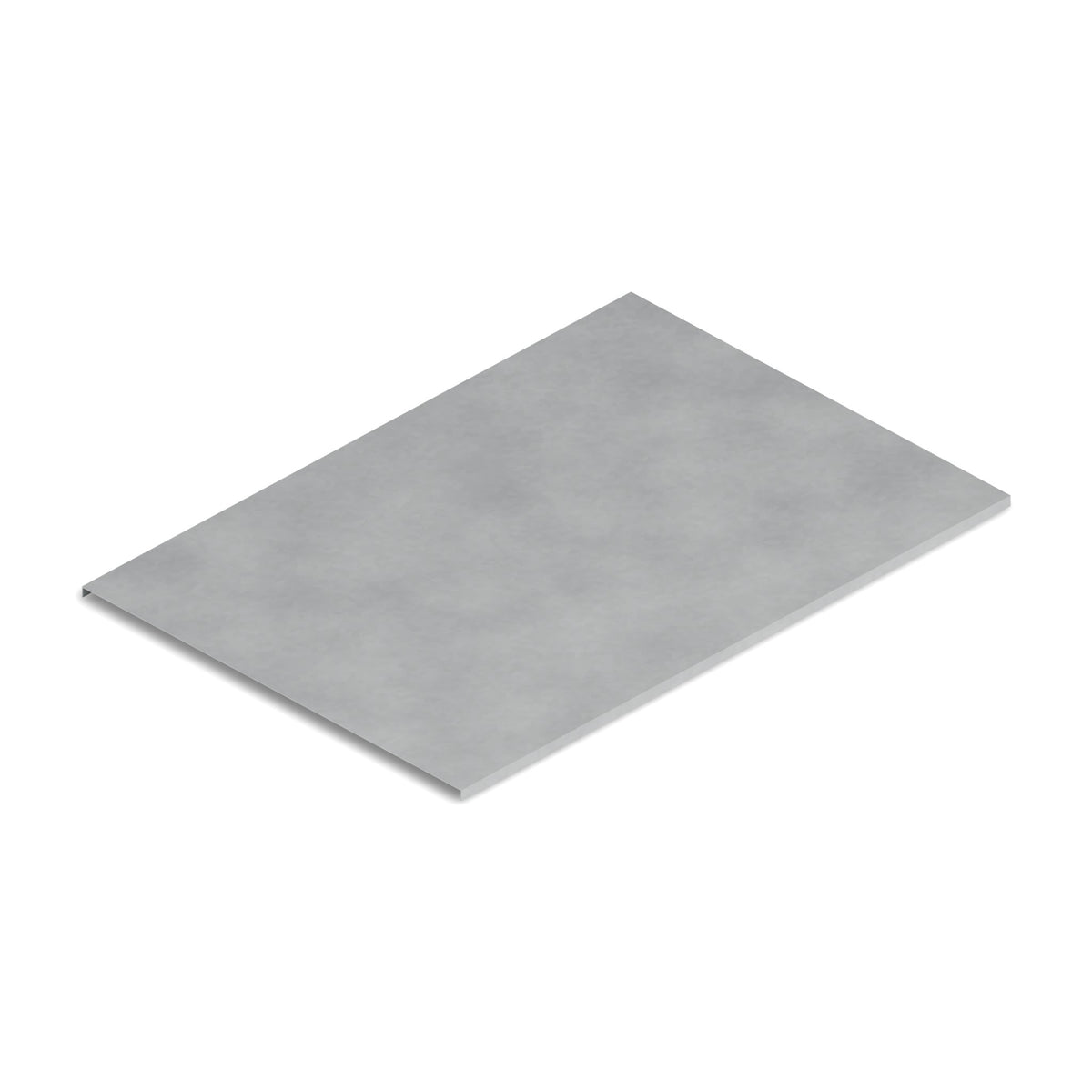Tapa recta escalerilla/bandeja 600mm 3m galvanizada BDTEC