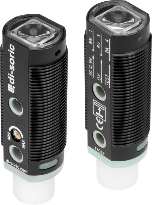 Sensor debarrera m18, npn, no/nc, ns 10m,para conector m12/4p, plastico [OES 18 FK 10000 N3-B4] - SKU: DS 1118 — Automatización Industrial Chile | BDTEC