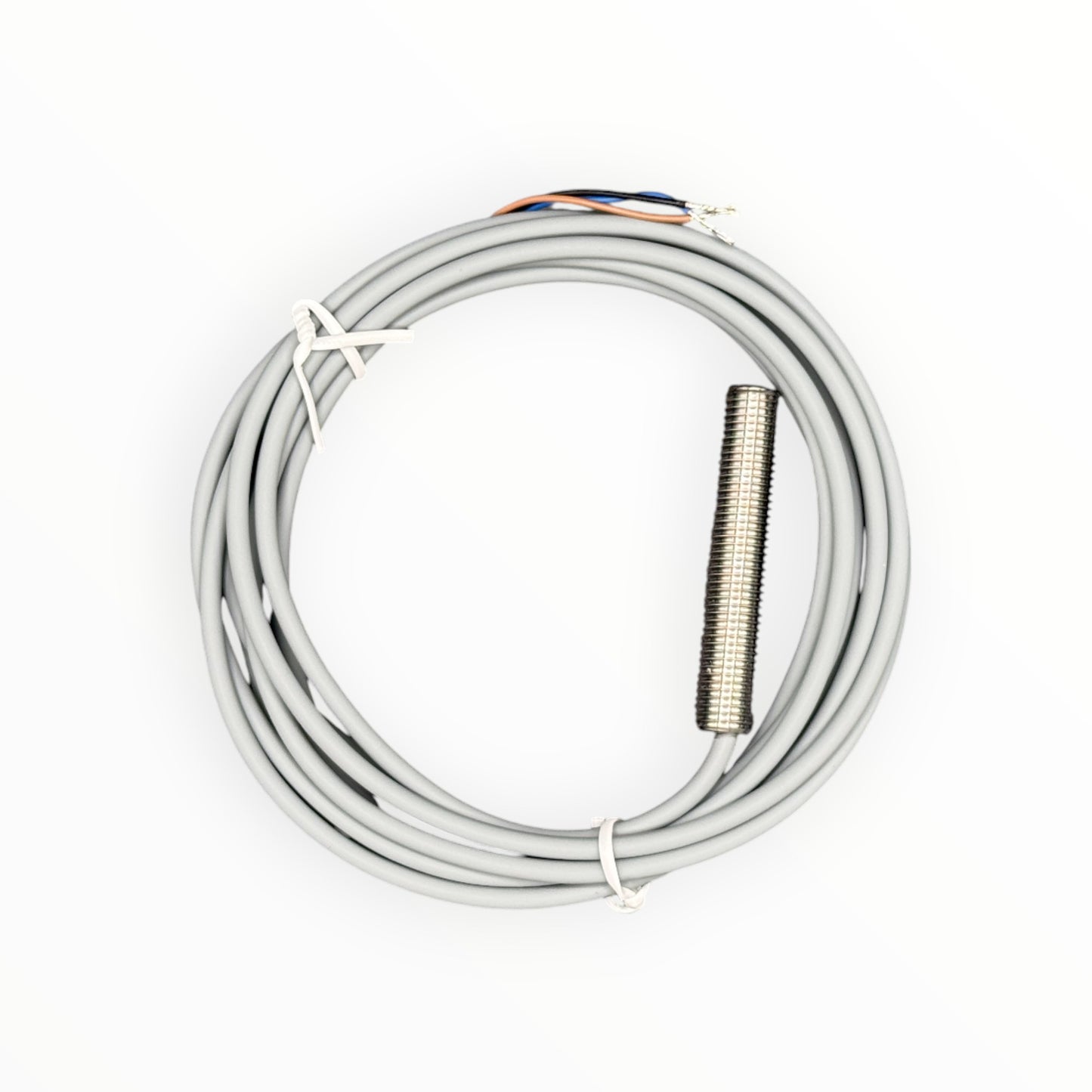 Sensor inductivo m8, pnp, no, rasante, sn 2mm,con cable [INS-M08-B02PS-2C]
