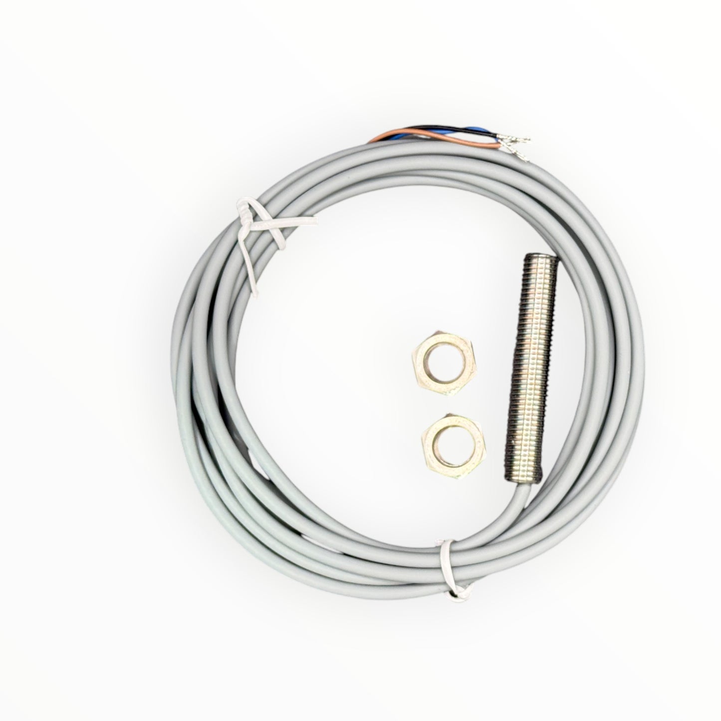 Sensor inductivo m8, pnp, no, rasante, sn 2mm,con cable [INS-M08-B02PS-2C]