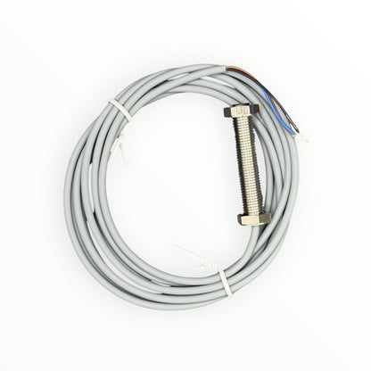 Sensor inductivo m8, npn, no, rasante, sn 2mm,con cable [INS-M08-B02NS-2C]