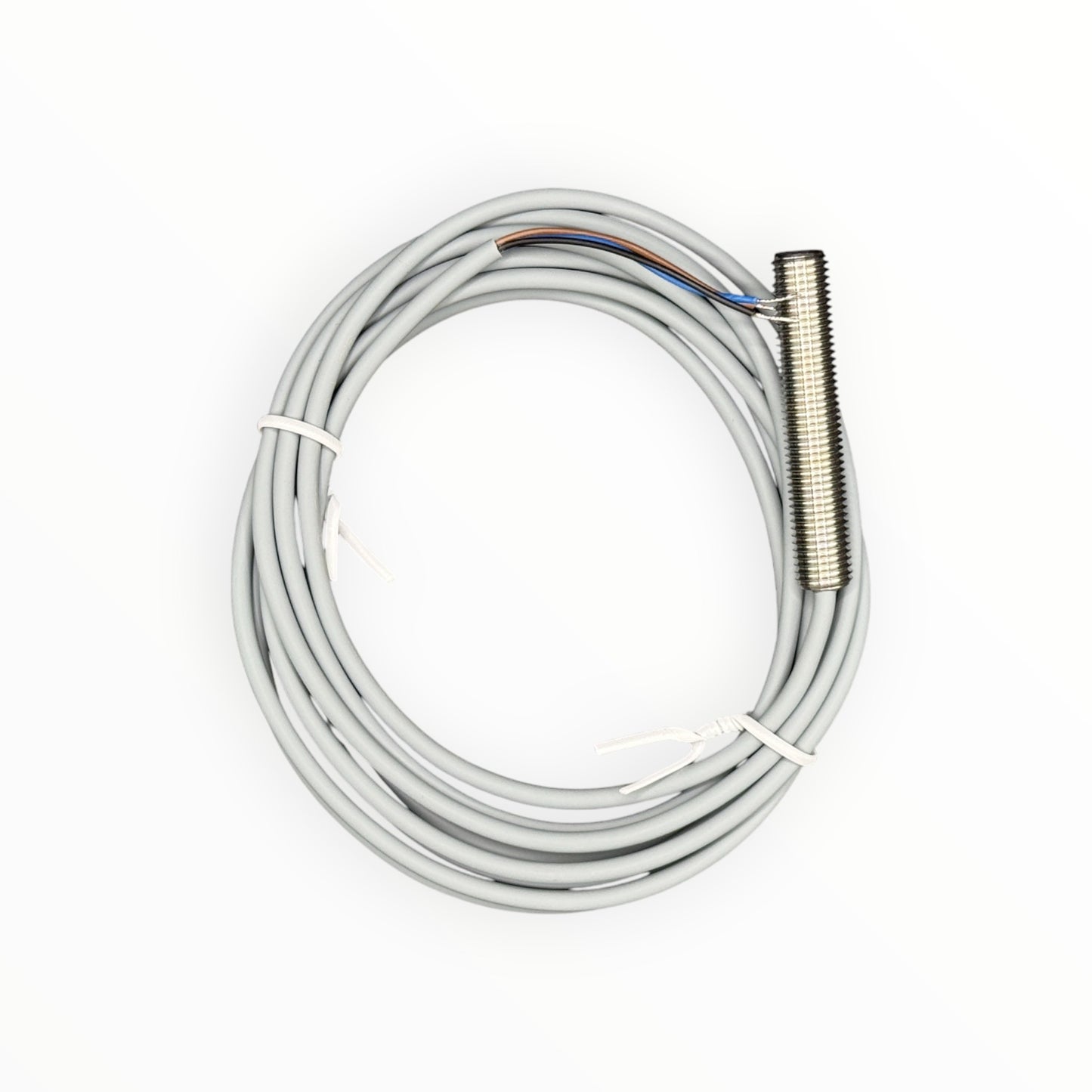 Sensor inductivo m8, npn, no, rasante, sn 2mm,con cable [INS-M08-B02NS-2C]