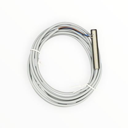 Sensor inductivo m8, npn, no, rasante, sn 2mm,con cable [INS-M08-B02NS-2C]