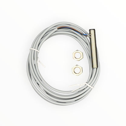 Sensor inductivo m8, npn, no, rasante, sn 2mm,con cable [INS-M08-B02NS-2C]