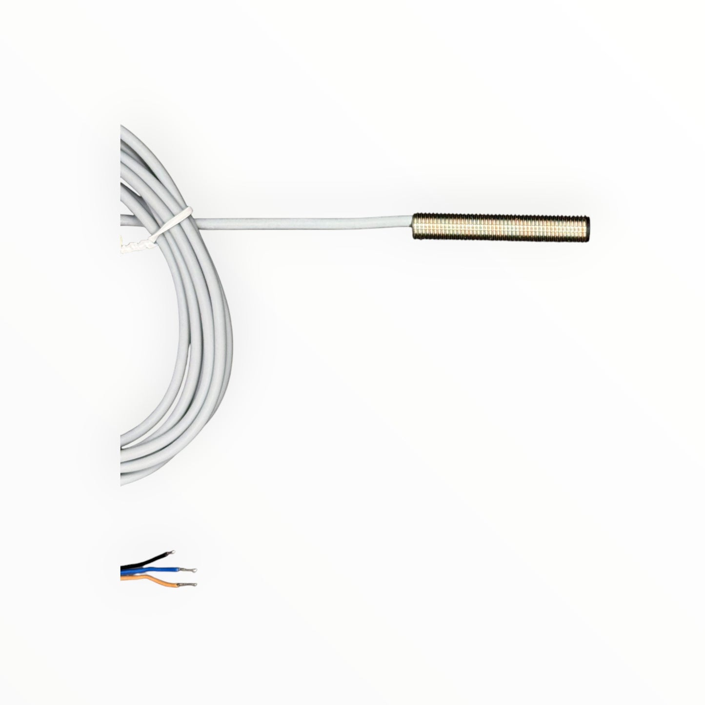 Sensor inductivo m8, pnp, nc, rasante, sn 2mm,con cable [INS-M08-B02PO-2C]