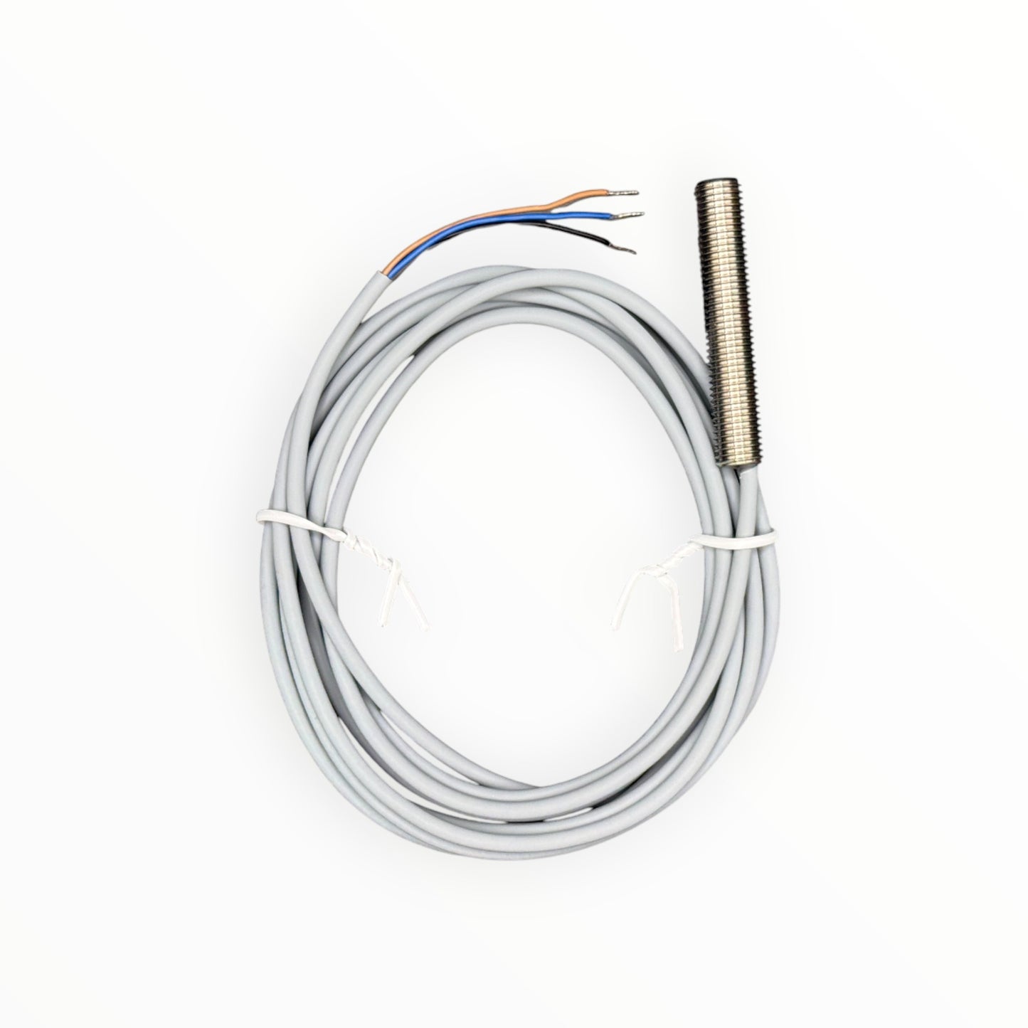 Sensor inductivo m8, pnp, nc, rasante, sn 2mm,con cable [INS-M08-B02PO-2C]