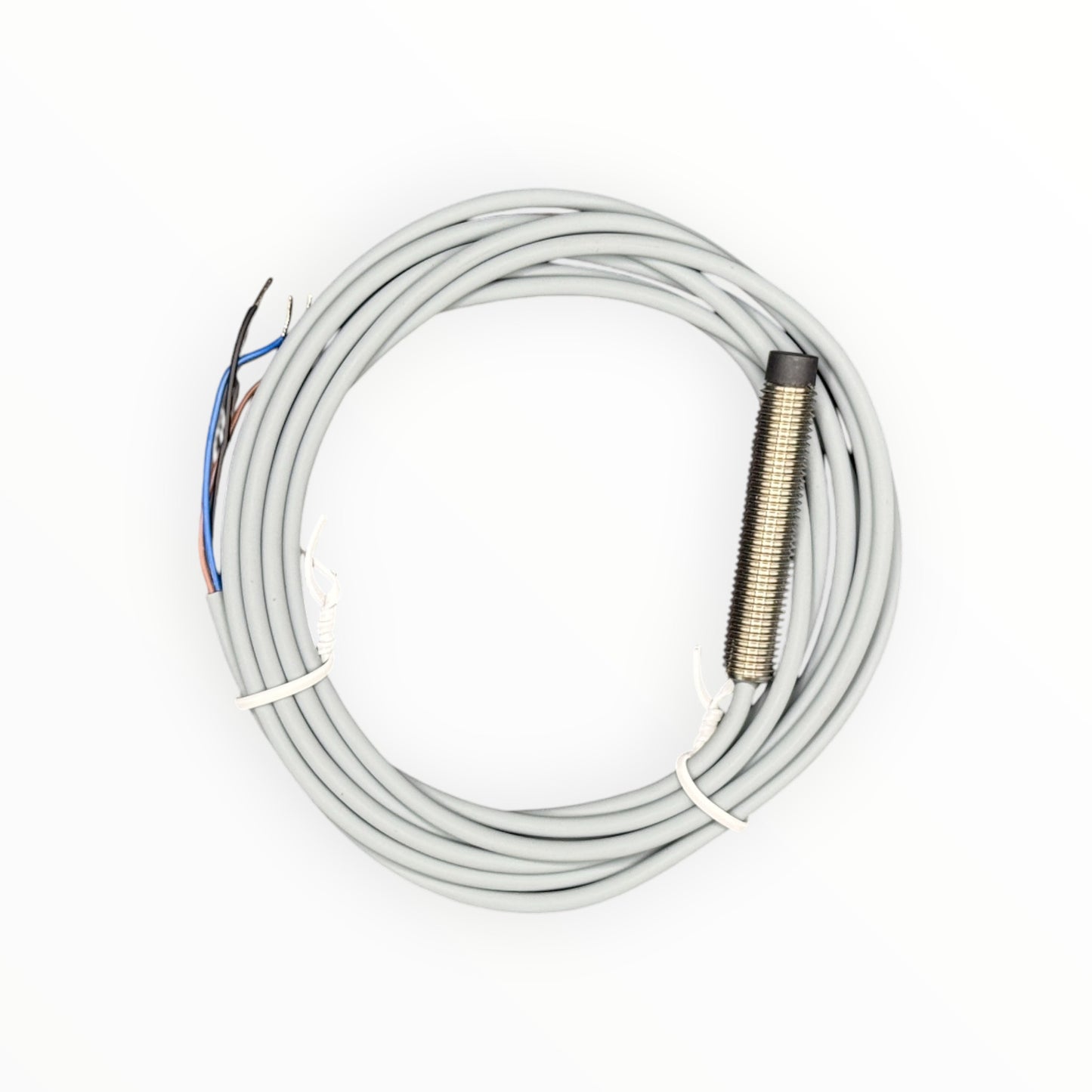 Sensor inductivo m8, npn, no, no rasante, sn 4mm, con cable [INS-M08-N04NS-2C]