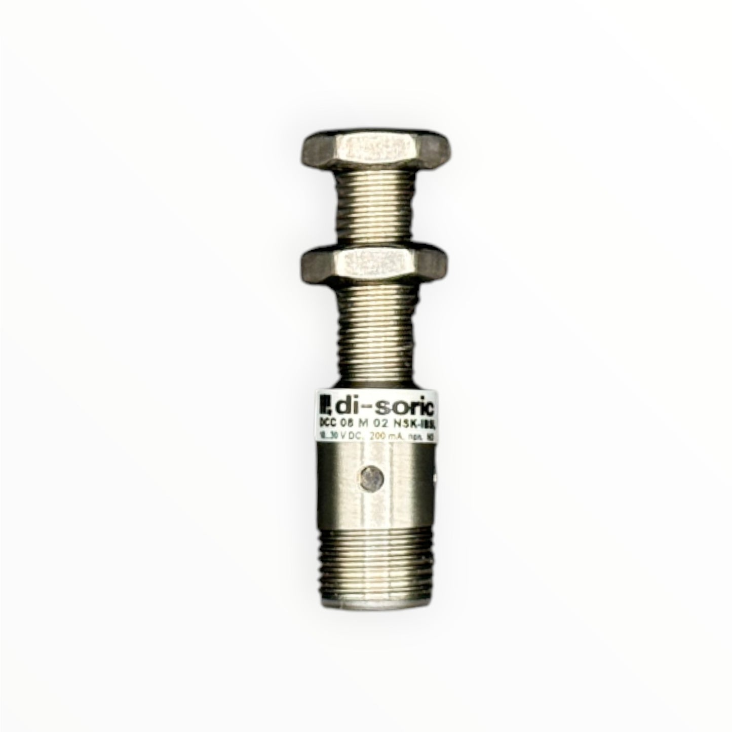 Sensor inductivo m8, npn, no, rasante, sn 2mm, para conector m12/4p [DCC 08 M 02 NSK-IBSL]