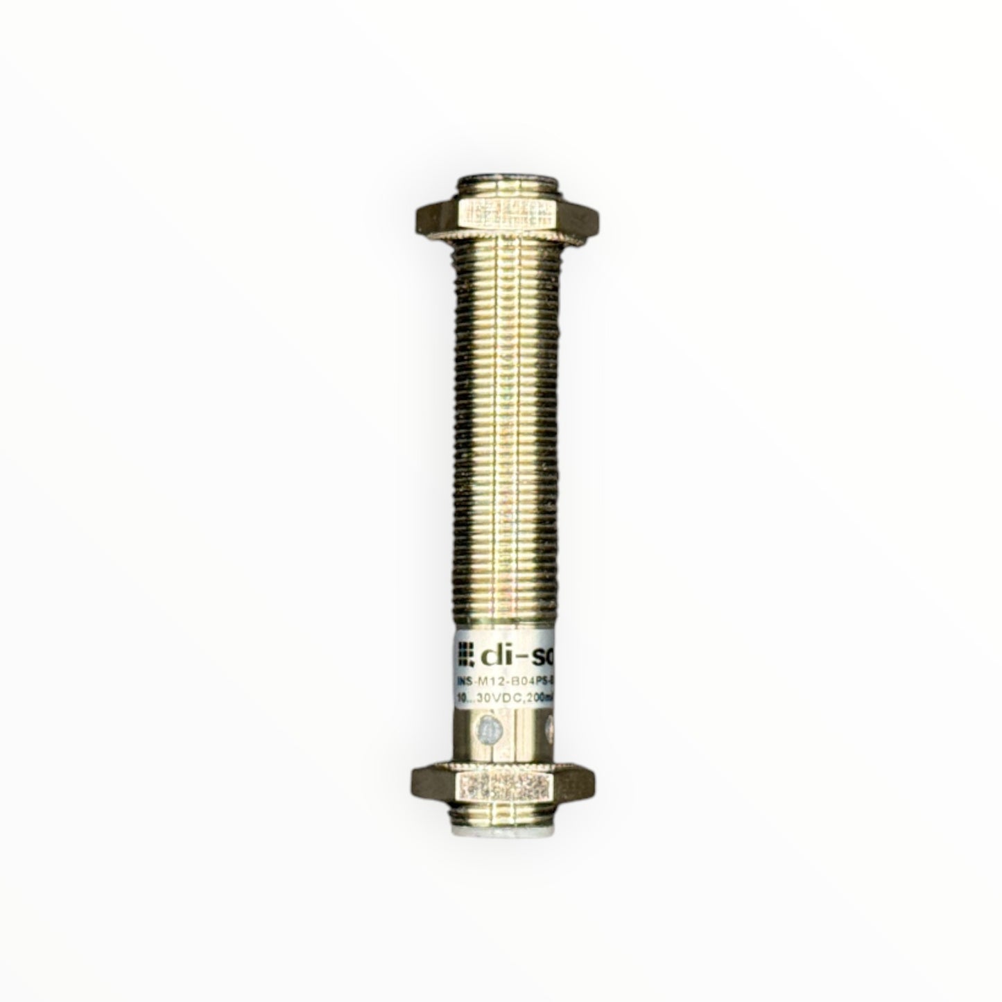 Sensor inductivo m12, pnp, no, rasante, sn 4mm, para conector m12/3p [INS-M12-B04PS-B3]