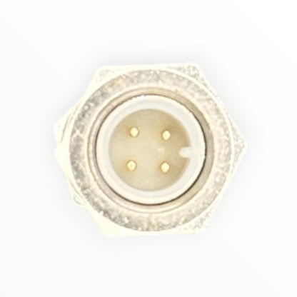 Sensor inductivo m12, pnp, no, rasante, sn 4mm, para conector m12/3p [INS-M12-B04PS-B3]
