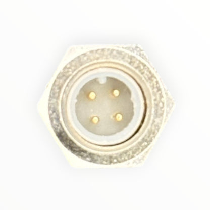 Sensor inductivo m12, pnp, nc, rasante, sn 4mm, para conector m12/3p [INS-M12-B04PO-B3]