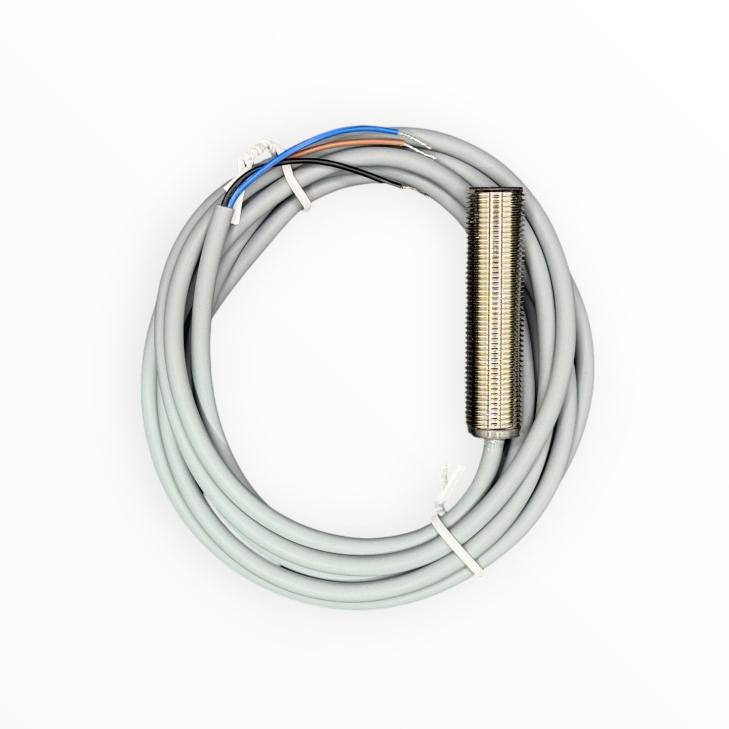 Sensor inductivo m12, pnp, no, rasante, sn 4mm,con cable [INS-M12-B04PS-2C]