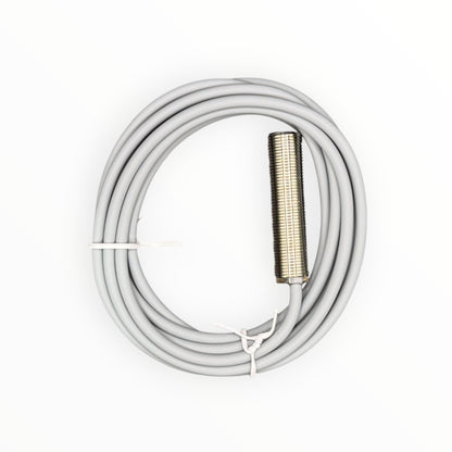 Sensor inductivo m12, npn, nc, rasante, sn 4mm,con cable [INS-M12-B04NO-2C]