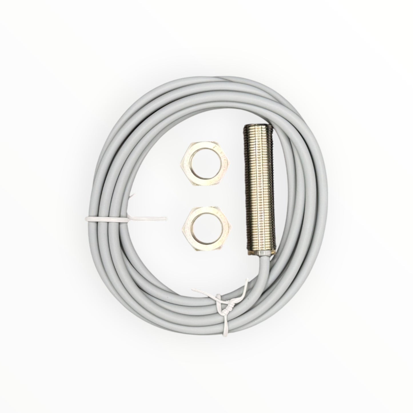 Sensor inductivo m12, npn, nc, rasante, sn 4mm,con cable [INS-M12-B04NO-2C]