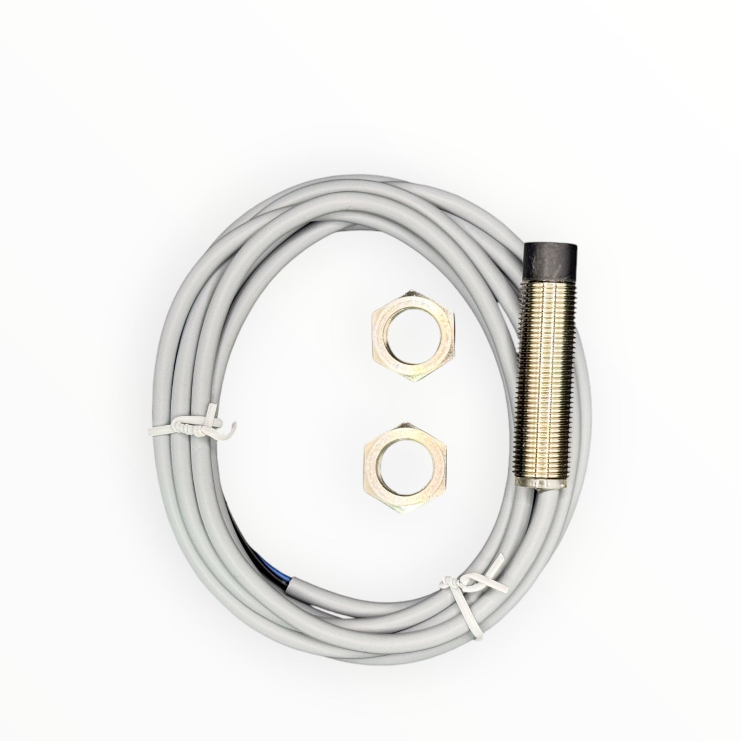 Sensor inductivo m12, npn, no, no rasante, sn 8mm,con cable [INS-M12-N08PS-2C]
