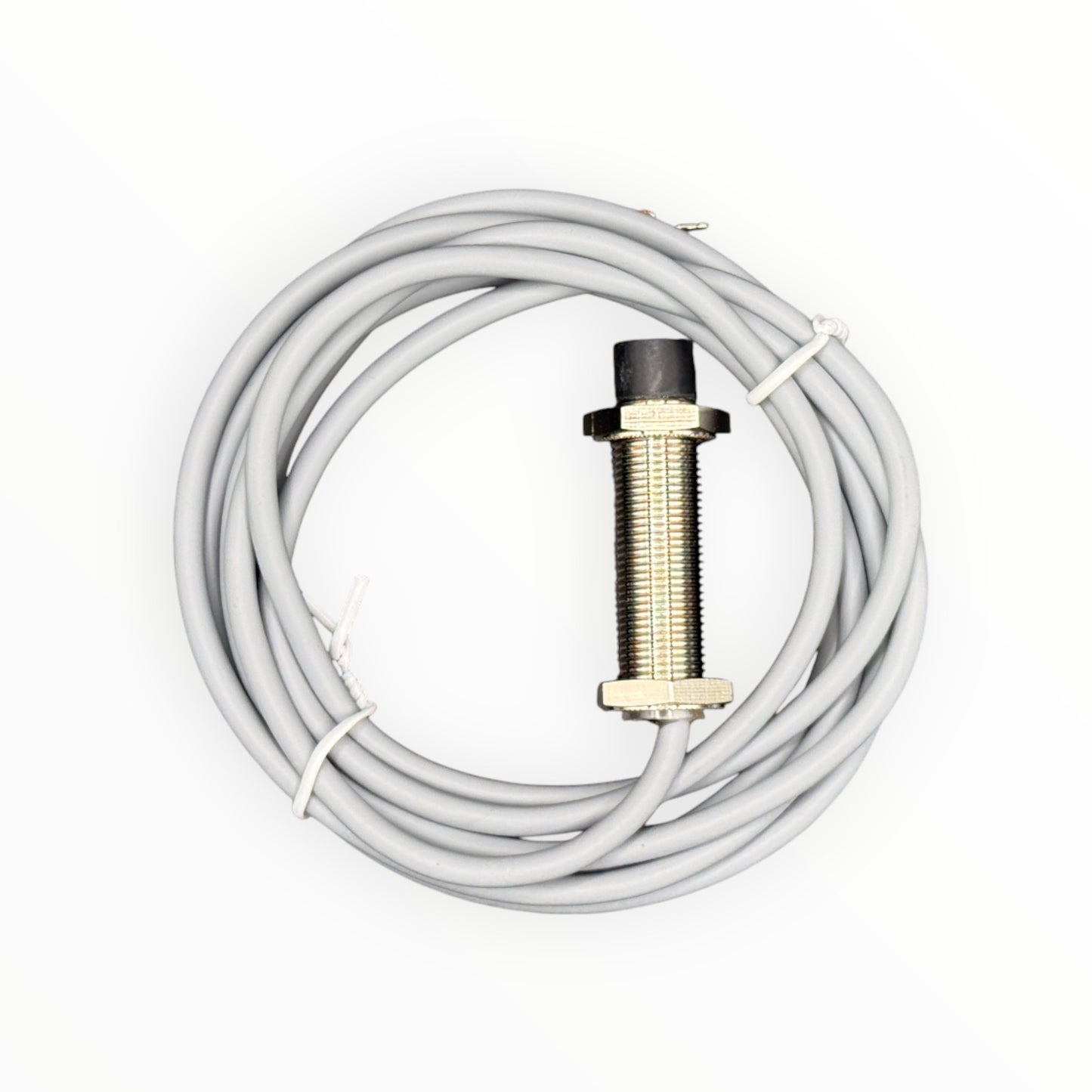 Sensor inductivo m12, npn, no, no rasante, sn 8mm,con cable [INS-M12-N08PS-2C]