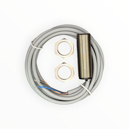 Sensor inductivo m18, pnp, no, rasante, sn 5mm, con cable [INS-M18-B05PS-2C]