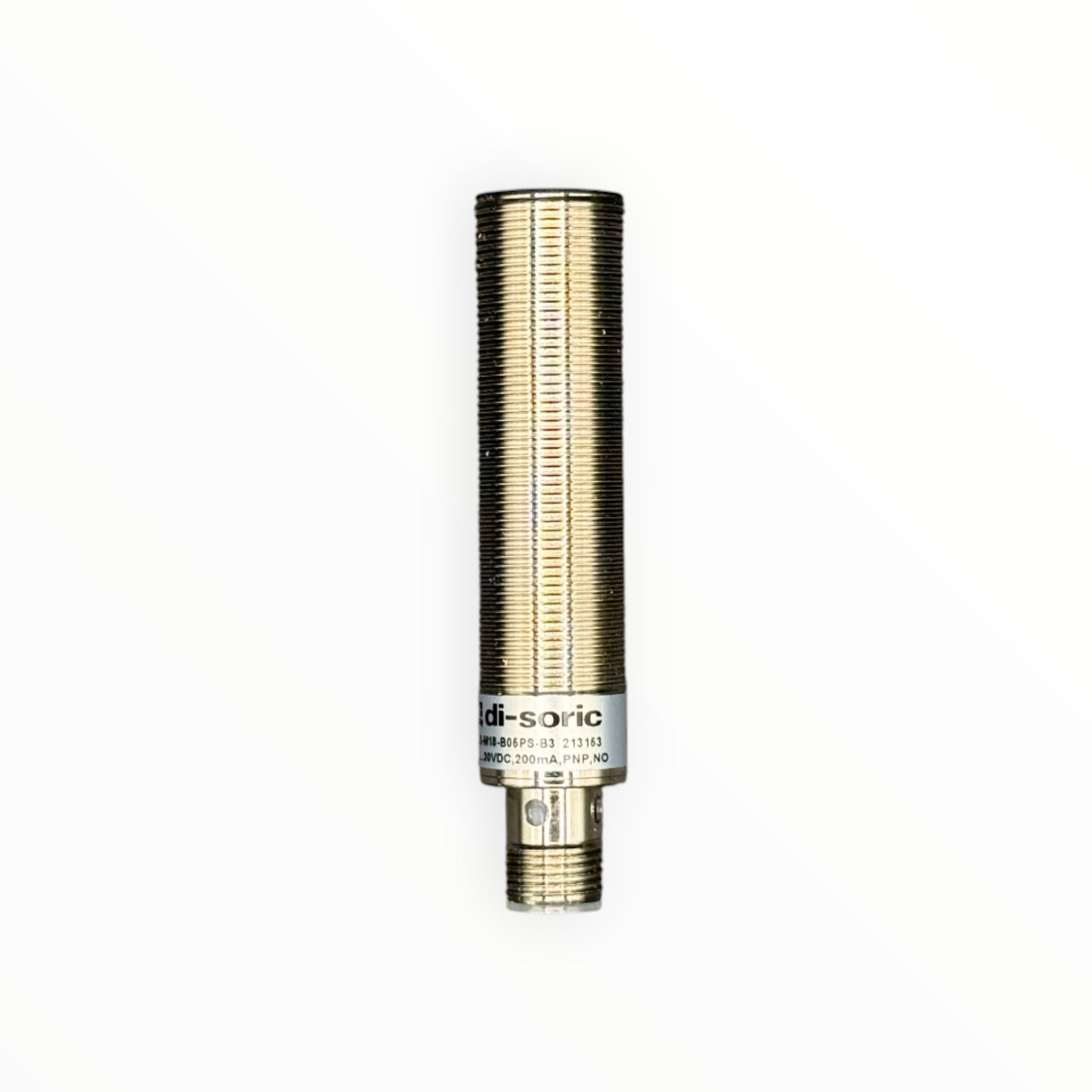 Sensor inductivo m18, pnp, no, rasante, sn 5mm,para conector m12/3p [INS-M18-B05PS-B3]