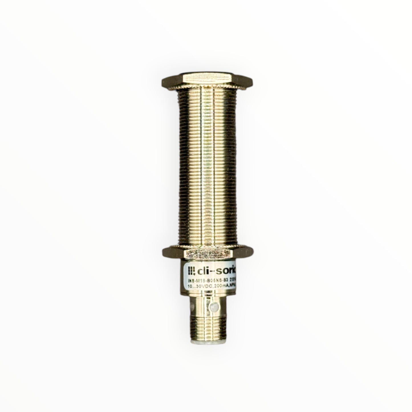 Sensor inductivo m18, npn, no,rasante, sn 5mm, para conector m12/3p [INS-M18-B05NS-B3]
