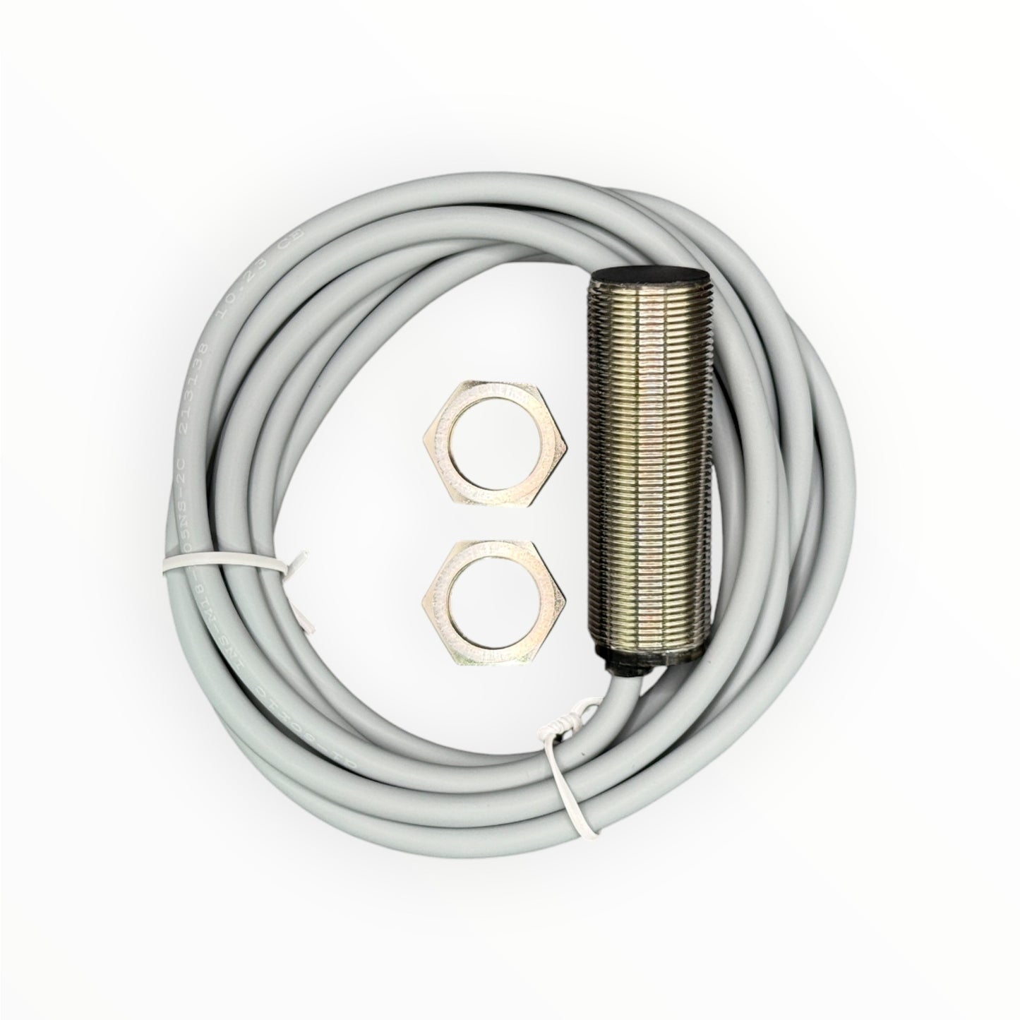 Sensor inductivo m18, npn, no, rasante, sn 5mm, con cable [INS-M18-B05NS-2C]
