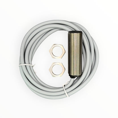 Sensor inductivo m18, npn, no, rasante, sn 5mm, con cable [INS-M18-B05NS-2C]