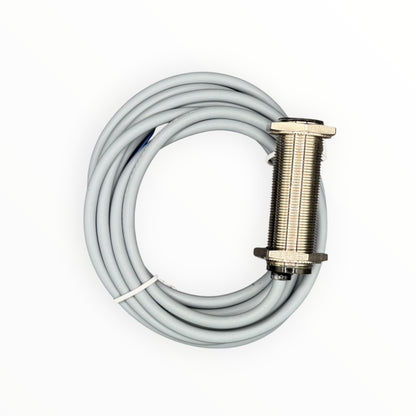 Sensor inductivo m18, npn, nc, rasante, sn 5mm,con cable [INS-M18-B05NO-2C]
