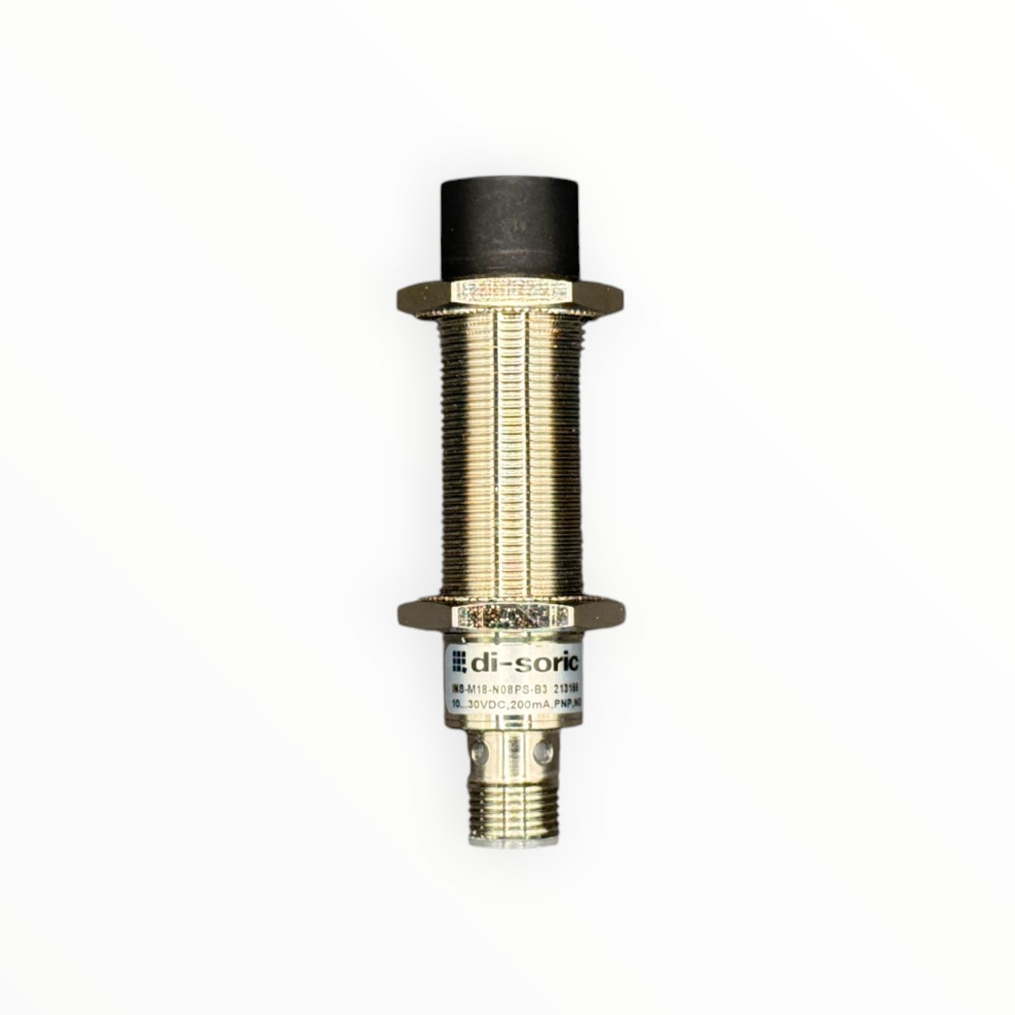 Sensor inductivo m18, pnp, no,no rasante,sn 8mm,para conector m12/3p [INS-M18-N08PS-B3]
