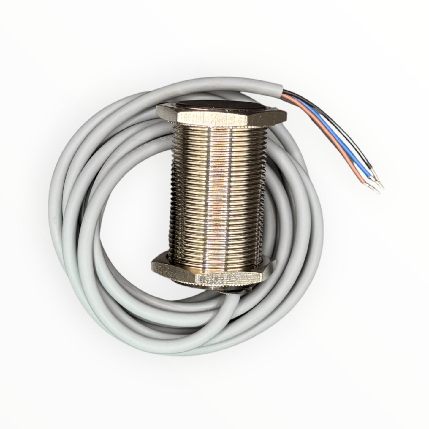 Sensor inductivo m30, pnp, no, rasante,ns 10mm, con cable [INS-M30-B10PS-2C]