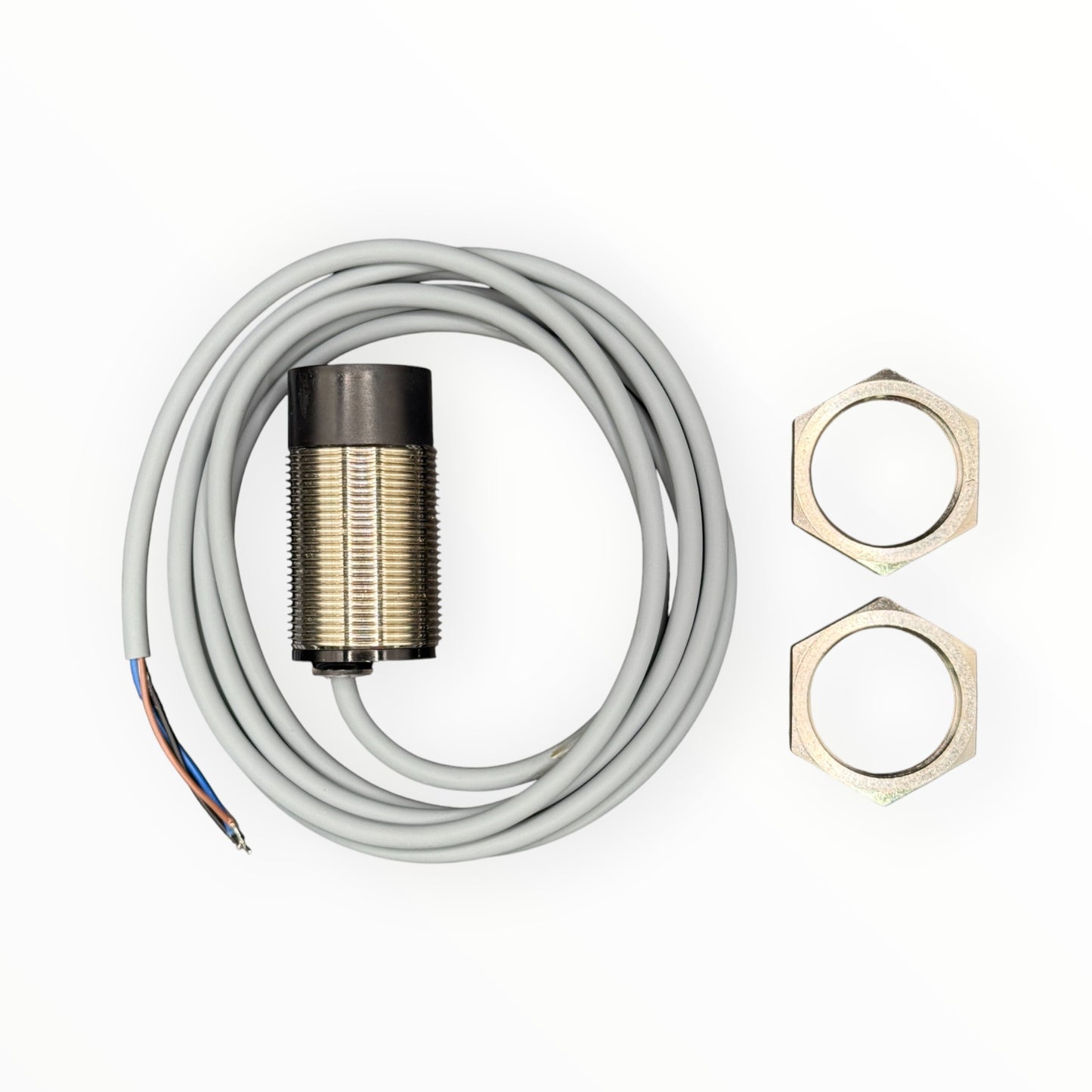 Sensor inductivo m30, pnp, no, no rasante, 15mm, con cable [INS-M30-N15PS-2C]