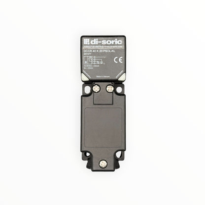 Sensor inductivo 40 x 40 mm, pnp, antivalente, ns 20mm,abrazaderas de 4 pines [DCCR 40 K 20 PSOL-KL]