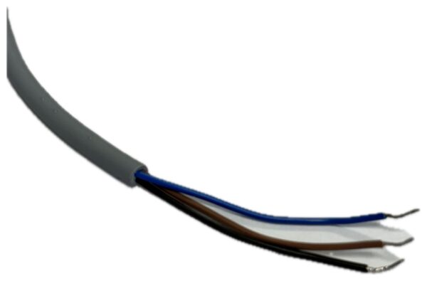 Sensor inductivo 28 x 10 mm, pnp, no, ns 2mm, con cable [DCR 30 K 02 PSLK]