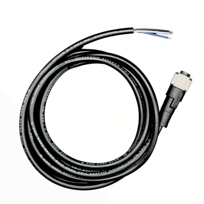 Cable conector de inyector M12, hembra, recto, 4 polos, 4 hilos, 2 m IBEST C12-I-F-4A - vista 3