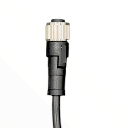 Cable conector de inyector M12, hembra, recto, 4 polos, 4 hilos, 2 m IBEST C12-I-F-4A - vista 2