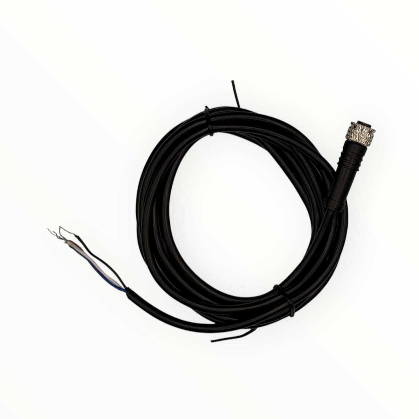 Cable conector de inyector m8, hembra, recto, 4 polos, 4 hilos, 2m [C8-I-F-4A]