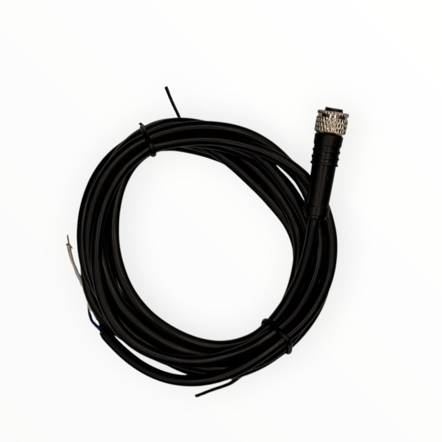Cable conector de inyector m8, hembra, recto, 4 polos, 4 hilos, 2m [C8-I-F-4A]