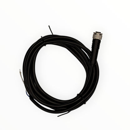 Cable conector de inyector m8, hembra, recto, 4 polos, 4 hilos, 2m [C8-I-F-4A]