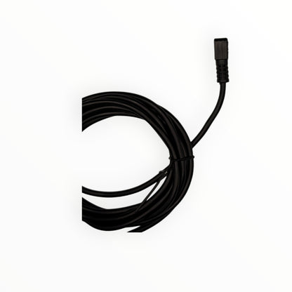 Cable conector de inyector m8, hembra, curvo, 4 polos, 4 hilos, 2m [C8-L-F-4A]