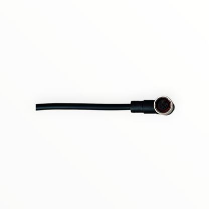 Cable conector de inyector m12, hembra, curvo, 4 polos, 4 hilos, 2m [C12-L-F-4A] - SKU: IB 1004 — Automatización Industrial Chile | BDTEC