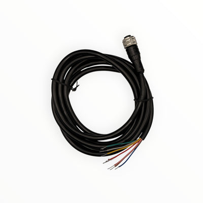 Cable conector de inyector m12, hembra, recto, 8 polos, 8 hilos, 2m [C12-I-F-8A] - SKU: IB 1005 — Automatización Industrial Chile | BDTEC