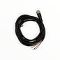 Cable conector de inyector m12, hembra, recto, 8 polos, 8 hilos, 2m [C12-I-F-8A]