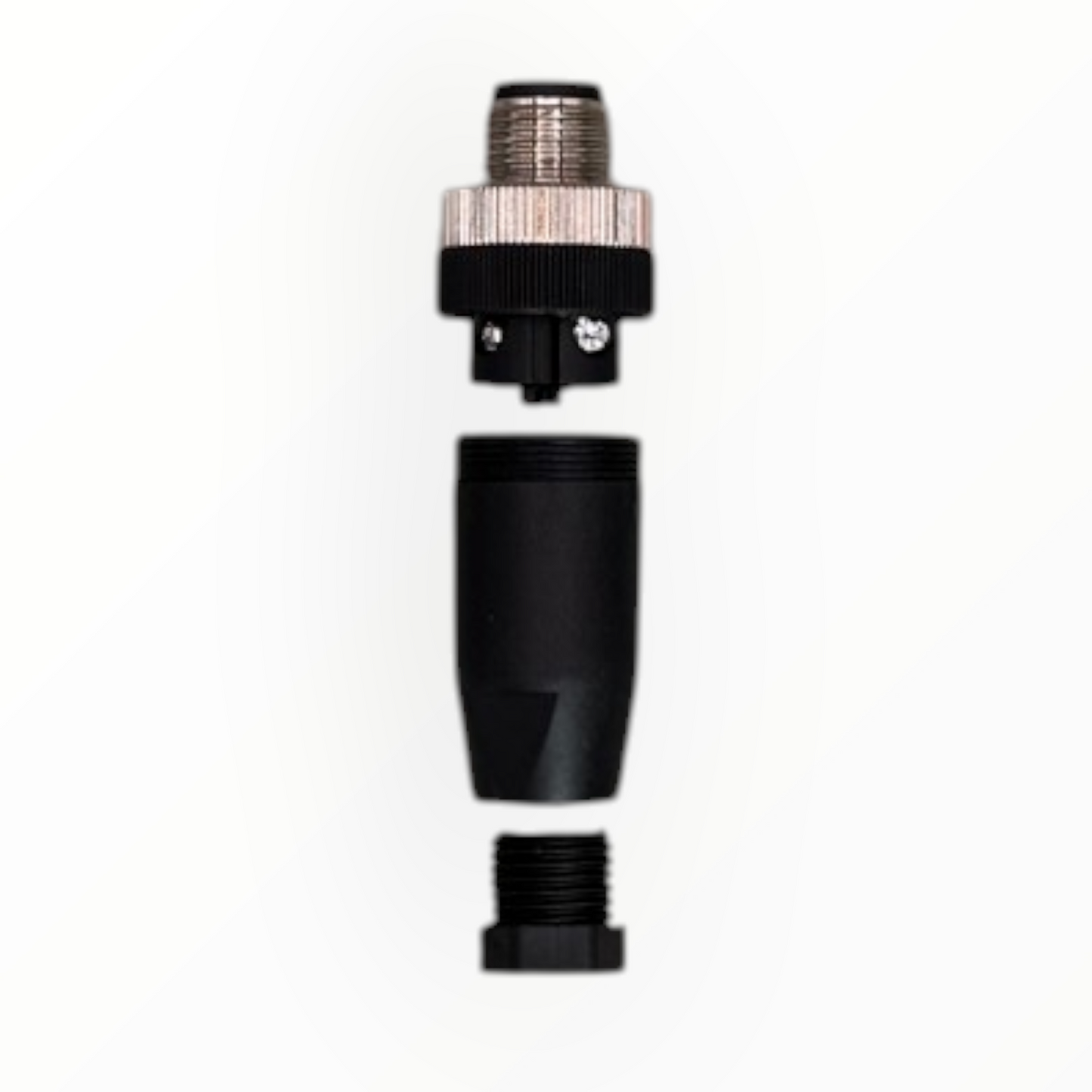 Conector armable m12, macho, recto, 4 pines [C12-I-M-4A-P] - SKU: IB 1011 — Automatización Industrial Chile | BDTEC
