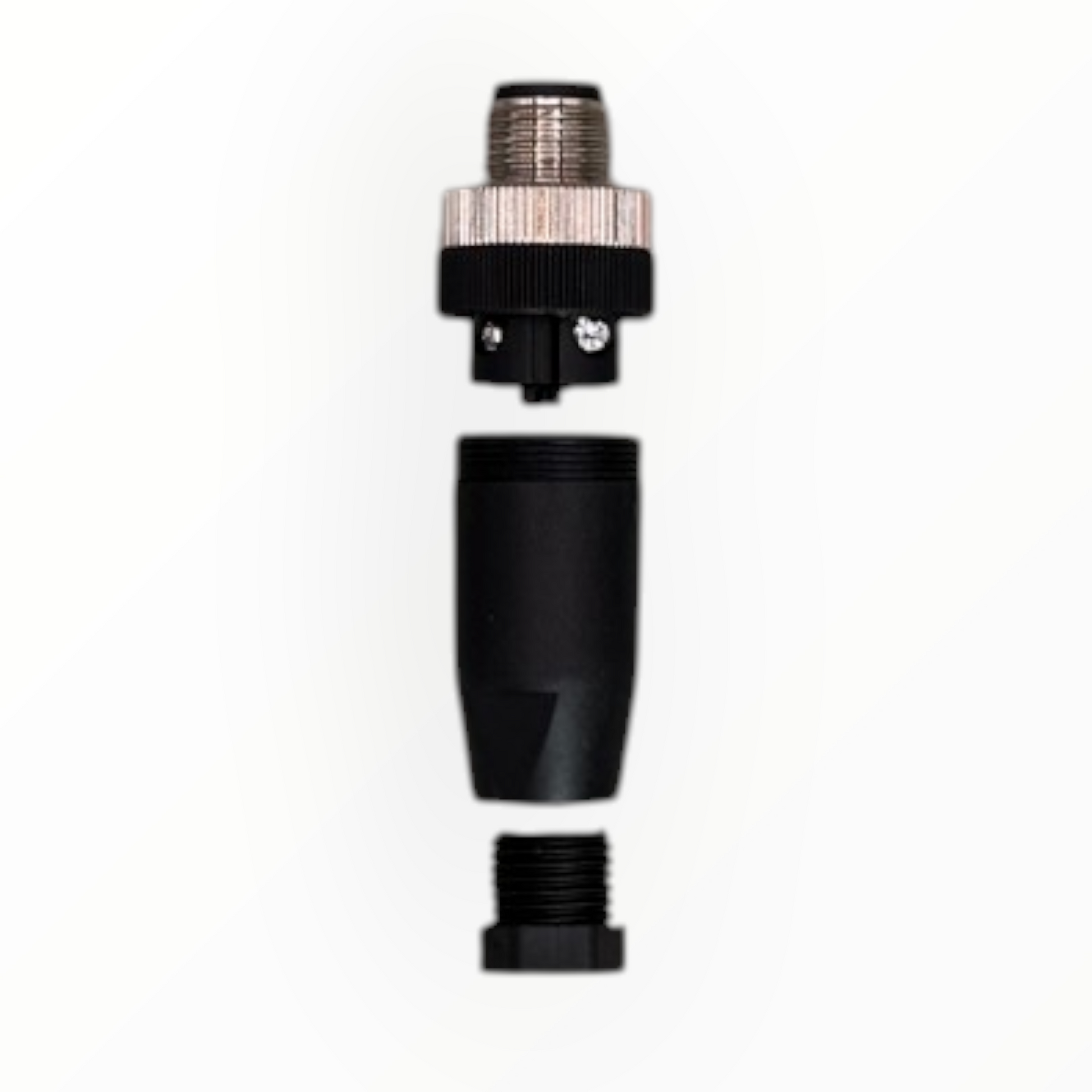 Conector armable m12, macho, recto, 4 pines [C12-I-M-4A-P] - SKU: IB 1011 — Automatización Industrial Chile | BDTEC