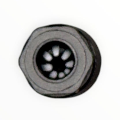 Conector armable m8, hembra, recto, 3 polos [C8-I-F-3A-P]