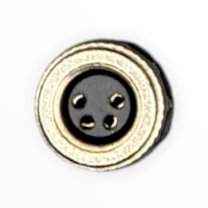 Conector armable m8, hembra, recto, 4 polos [C8-I-F-4A-P]