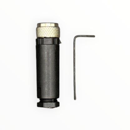 Conector armable m8, hembra, recto, 4 polos [C8-I-F-4A-P]