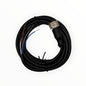 Cable conector de inyector m12, hembra, recto, 5 polos 5 hilos con cable de 2m [C12-I-F-5A]